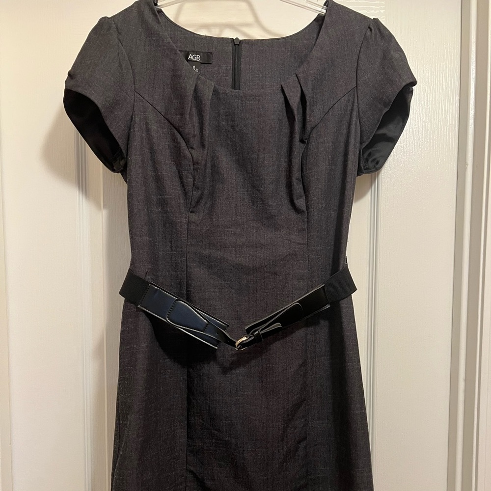 AGB women’s size 8 knee length black dress